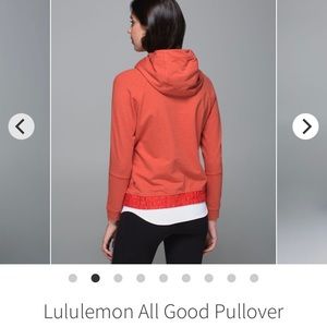 Lululemon All Good Pullover sz 6